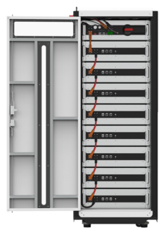 TechniQ-HV48100BMU set 8 Batterij 409V 100 Ah 5.12 kWh