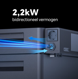 Marstek Venus D Thuisbatterij | Effici&euml;nte Energieopslag voor Zonnepanelen