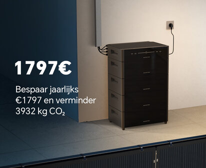 Marstek Venus D Thuisbatterij | Effici&euml;nte Energieopslag voor Zonnepanelen