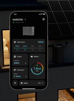 Marstek Venus D Thuisbatterij | Effici&euml;nte Energieopslag voor Zonnepanelen