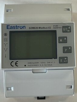 3 fase meter Solplanet voor in de meterkast 