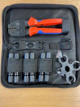 Bekabeling MC4 tangset 2 - 4 en 6mm3