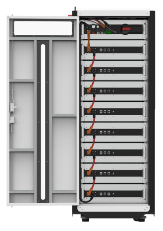 TechniQ-HV48100BMU set 8 Batterij 409V 100 Ah 5.12 kWh