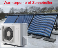 Zonneboiler of Warmtepomp? Zonneboiler of Warmtepomp?