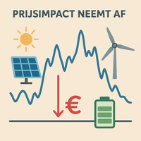 Prijsimpact vermindert Prijsimpact vermindert