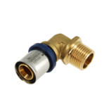 11303B Alu-pers kniekoppeling 3/4" x 20