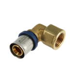 11404B Alu-pers kniekoppeling 3/4" x 20
