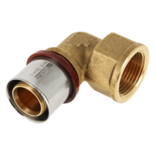 11407B Alu-pers kniekoppeling 1" x 32