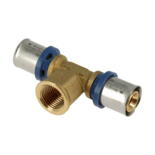 12002B Alu-pers T- koppeling 20 x 1/2" x 20 mm