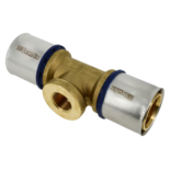 12010B Alu-pers T- koppeling 63 x 1" x 63 mm