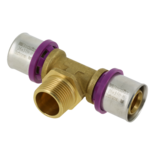 12104B Alu-pers T- koppeling 26 x 3/4" x 26 mm