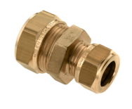 20211B Messing Knelkoppeling verloop 22 x 18 mm