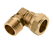 20909B Messing Kniekoppeling  buitendraad 1/2" x 10 mm 81811