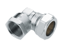 21024B Messing vertind Kniekoppeling binnendraad 1" x 28 mm 82593AN