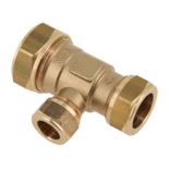 21319B Messing T-Koppeling verlopend  28 x 15 x 22 mm 82458