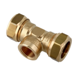 21411B Messing T-Koppeling binnendraad  22 x 3/4" x 22 mm 82647