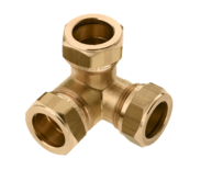 21705B Messing Hoek T-Koppeling  22 x 15 x 15 mm 82763