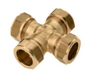 21802B Messing Kruisstuk 22 x 15 x 22 x 15 mm 82518