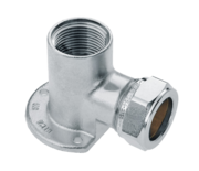 21907B Messing Muurplaatkoppeling vertind 3/4" x 22 mm 82573AN