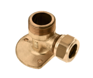 22001B Messing Muurplaatkoppeling buitendraad 3/4" x 15 mm 82571