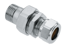 22902B Messing Radiatorkoppeling recht vertind 1/2" x 15 mm 82800AN