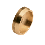 23405B Messing Afsluitplaatje 28 mm 82813
