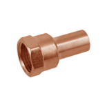 40804B Roodkoper Insteekkoppeling 1/2" x Ø18 mm 401110