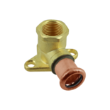 42003B Roodkoper Muurplaatkoppeling  1/2" x 15 mm 401805