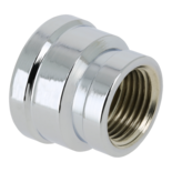 30207B  Verloopsok 3/4" x 1/2" mm Gepolijst vergroomd 81400CR