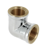 31304B Knie 3/8" mm 2 x Binnendraad Gepolijst verchroomd 80220CR