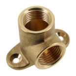 32801B  Muurplaat 2 x Binnendraad 1/2" mm