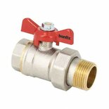 37201B Rode vlindergreep bediening 1/2" Bonfix 92352