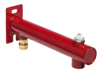 50104B Expansievatconsole Rood met messing puntstuk 99206