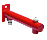 50105B Expansievatconsole Rood met vertind puntstuk 99205