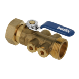 39202B Terugstroombeveiliging met aftapgelegenheid EA  1" Bonfix 900315