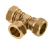 21216B Messing T-Koppeling 42 x 42 x 42 mm 82517