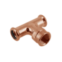 41913B Roodkoper T- Koppeling binnendraad 42 x 1/2" x 42 mm 403665