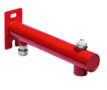 50105B Expansievatconsole Rood met vertind puntstuk 99205